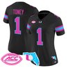 Women's Miami Hurricanes Vice City Vapor Limited Jersey - All Stitched