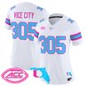Women's Miami Hurricanes Vice City Vapor Limited Jersey - All Stitched