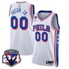 Men's Philadelphia 76ers Swingman Jersey - 24th Season Patch - All Stitched