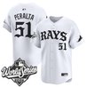Men's Tampa Bay Rays 2026 World Series Vapor Premier Limited Jersey - Old English Edition - All Stitched