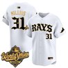 Men's Tampa Bay Rays 2026 World Series Vapor Premier Limited Jersey - Old English Edition - All Stitched