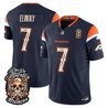 Men's Denver Broncos Día de los Muertos Vapor Limited Jersey - All Stitched