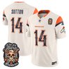 Men's Denver Broncos Día de los Muertos Vapor Limited Jersey - All Stitched