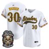 Men's Pittsburgh Steelers Día de los Muertos Vapor Limited Baseball Jersey - All Stitched