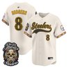 Men's Pittsburgh Steelers Día de los Muertos Vapor Limited Baseball Jersey - All Stitched