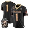 Men's Texas State Bobcats Día de los Muertos Vapor Limited Jersey - All Stitched