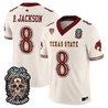 Men's Texas State Bobcats Día de los Muertos Vapor Limited Jersey - All Stitched