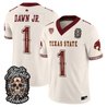Men's Texas State Bobcats Día de los Muertos Vapor Limited Jersey - All Stitched