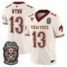 Men's Texas State Bobcats Día de los Muertos Vapor Limited Jersey - All Stitched