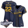 Women's Milwaukee Brewers 2026 World Series Vapor Premier Limited Jersey - All Stitched