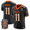 Men's Oregon State Beavers Día de los Muertos Vapor Limited Jersey - All Stitched