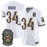 Men's Notre Dame Fighting Irish Día de los Muertos Vapor Limited Jersey - All Stitched