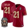 Men's Washington Commanders Día de los Muertos Vapor Limited Jersey - All Stitched