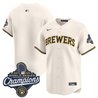 Men's Milwaukee Brewers 2026 World Series Champions Vapor Premier Limited Jersey - All Stitched