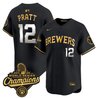 Men's Milwaukee Brewers 2026 World Series Champions Vapor Premier Limited Jersey - All Stitched