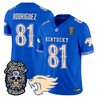 Men's Kentucky Wildcats Día de los Muertos Vapor Limited Jersey - All Stitched