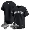 Men's Milwaukee Brewers 2026 World Series Champions Vapor Premier Limited Jersey - Old English Edition - All Stitched