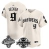 Men's Milwaukee Brewers 2026 World Series Champions Vapor Premier Limited Jersey - Old English Edition - All Stitched