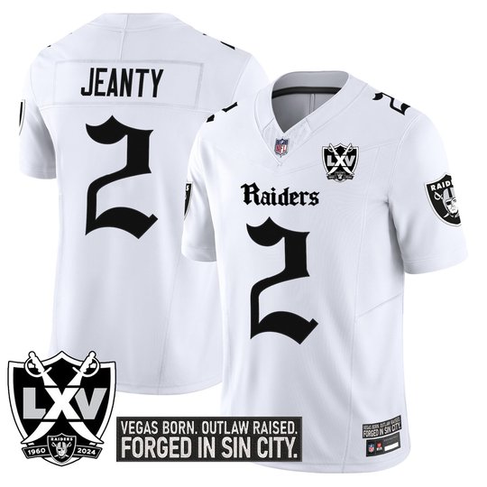 Men's Las Vegas Raiders 'Gothic Sin City Shadows Edition' Vapor Limited Jersey - All Stitched