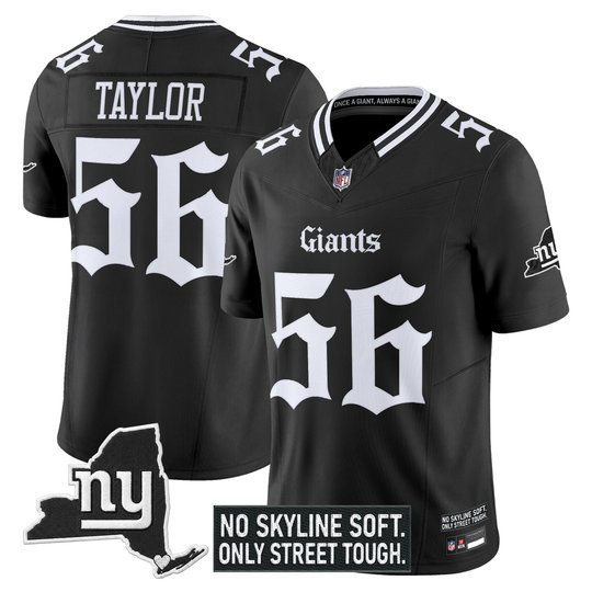 Men's New York Giants 'Gothic Gotham Edition' Vapor Limited Jersey - All Stitched