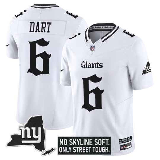 Men's New York Giants 'Gothic Gotham Edition' Vapor Limited Jersey - All Stitched