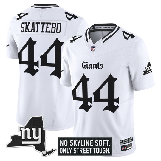 Men's New York Giants 'Gothic Gotham Edition' Vapor Limited Jersey - All Stitched
