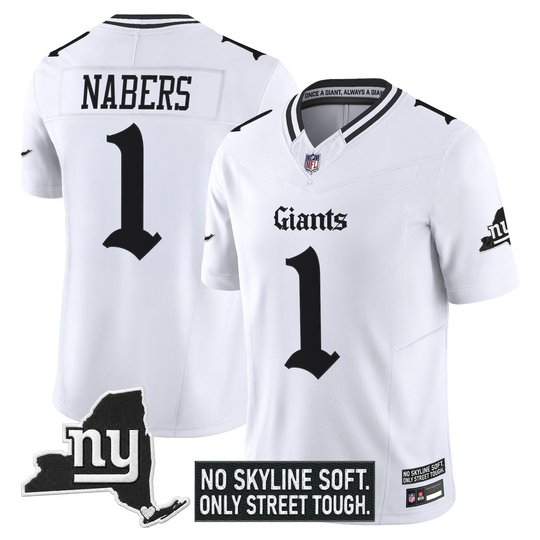 Men's New York Giants 'Gothic Gotham Edition' Vapor Limited Jersey - All Stitched