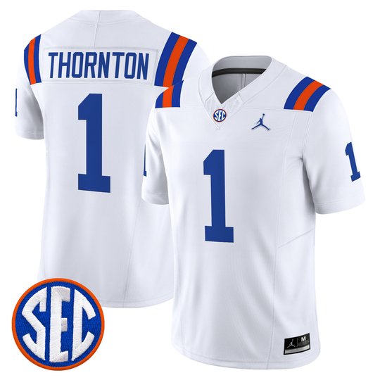 Men's Florida Gators '1960s Throwback' Vapor Limited Jersey - All Stitched
