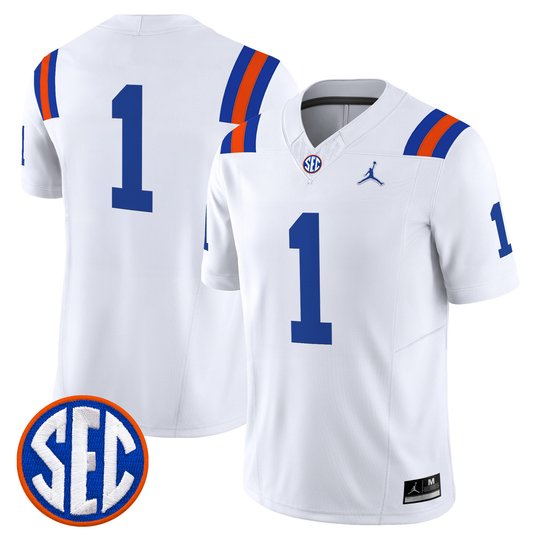 Men's Florida Gators '1960s Throwback' Vapor Limited Jersey - All Stitched