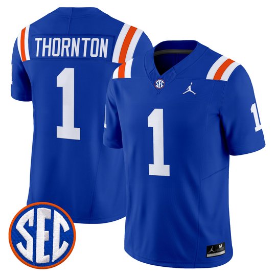 Men's Florida Gators '1960s Throwback' Vapor Limited Jersey - All Stitched