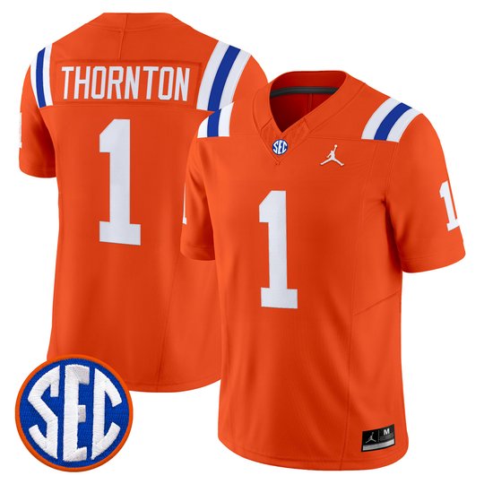 Men's Florida Gators '1960s Throwback' Vapor Limited Jersey - All Stitched