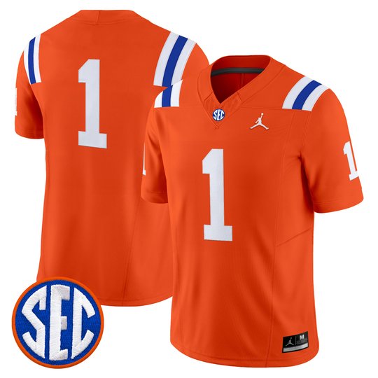 Men's Florida Gators '1960s Throwback' Vapor Limited Jersey - All Stitched