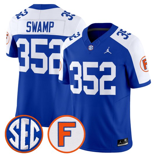 Men's Florida Gators '1960s Throwback' Vapor Limited Jersey - All Stitched