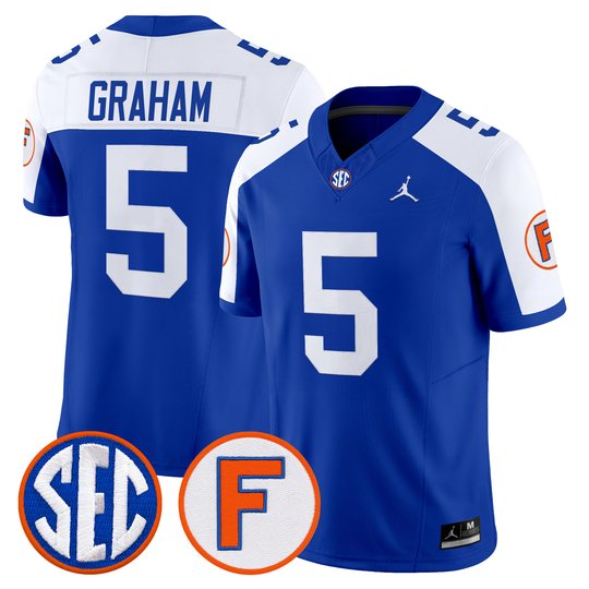 Men's Florida Gators '1960s Throwback' Vapor Limited Jersey - All Stitched