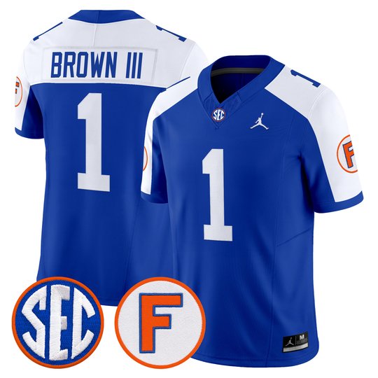 Men's Florida Gators '1960s Throwback' Vapor Limited Jersey - All Stitched