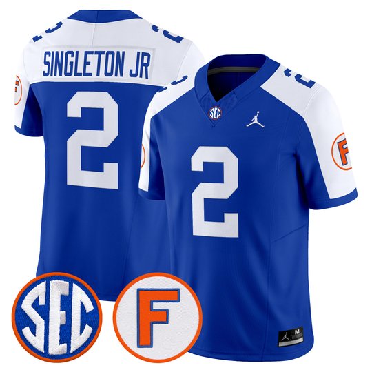 Men's Florida Gators '1960s Throwback' Vapor Limited Jersey - All Stitched