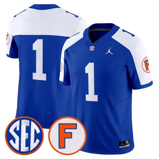 Men's Florida Gators '1960s Throwback' Vapor Limited Jersey - All Stitched