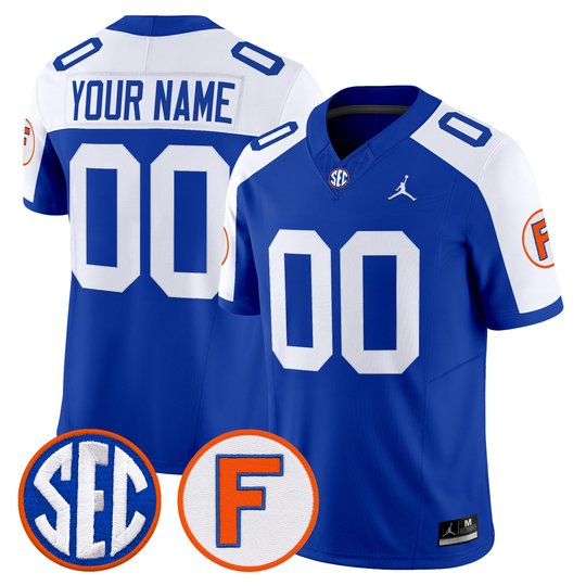 Florida Gators '1960s Throwback' Vapor Limited Custom Jersey - All Stitched