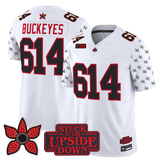 Men's Ohio State Buckeyes 'Stranger Things Edition' Vapor Limited Jersey - All Stitched