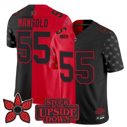 Men's Ohio State Buckeyes 'Stranger Things Edition' Vapor Limited Jersey - All Stitched