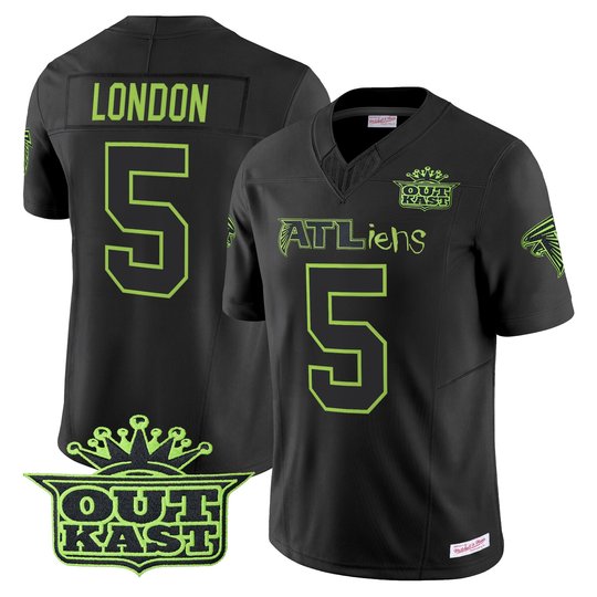 Outkast x Atlanta Falcons 30th Anniversary ATLiens Vapor Limited Jersey V2 - All Stitched