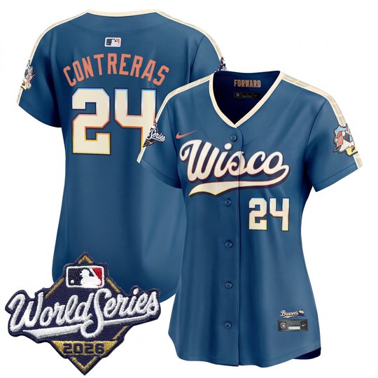 Women's Milwaukee Brewers 2026 World Series Vapor Premier Limited Jersey - All Stitched