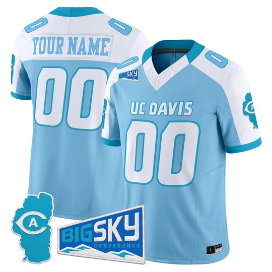 UC Davis Aggies 2026 Vapor Limited Custom Jersey - All Stitched