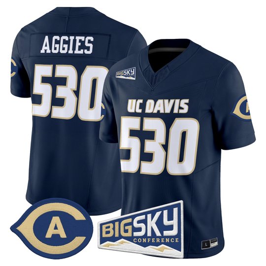 Men's UC Davis Aggies 2026 Vapor Limited Jersey - All Stitched