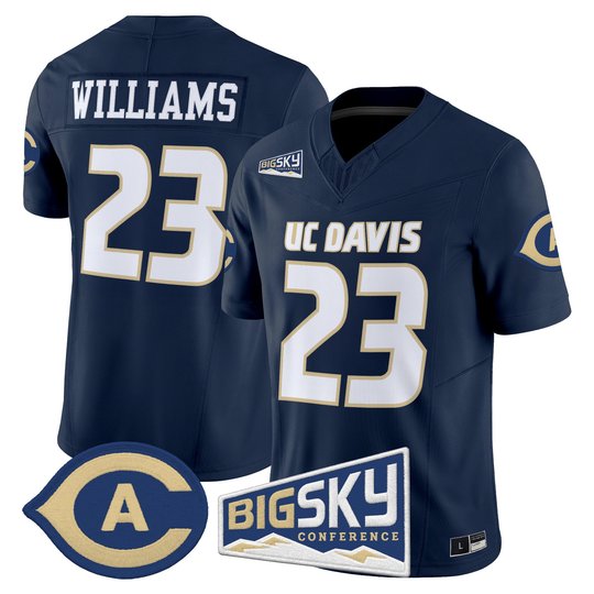 Men's UC Davis Aggies 2026 Vapor Limited Jersey - All Stitched