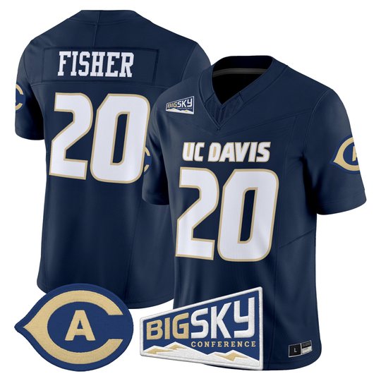 Men's UC Davis Aggies 2026 Vapor Limited Jersey - All Stitched