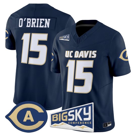 Men's UC Davis Aggies 2026 Vapor Limited Jersey - All Stitched