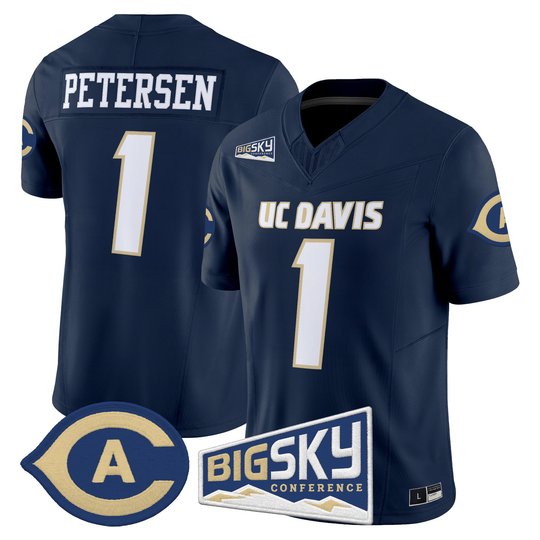Men's UC Davis Aggies 2026 Vapor Limited Jersey - All Stitched