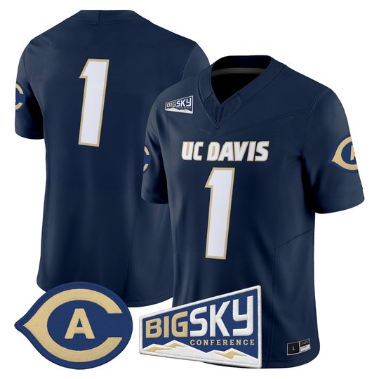Men's UC Davis Aggies 2026 Vapor Limited Jersey - All Stitched