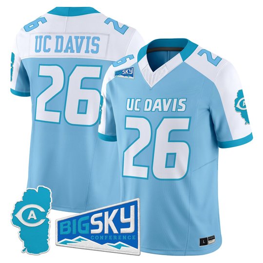 Men's UC Davis Aggies 2026 Vapor Limited Jersey - All Stitched